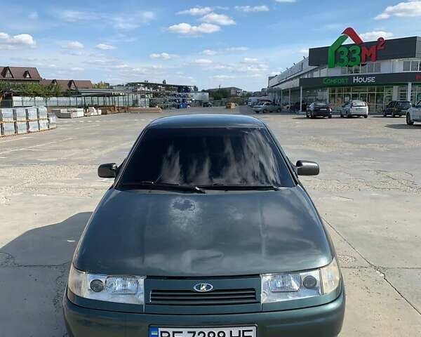 Зеленый ВАЗ 2110, объемом двигателя 1.6 л и пробегом 265 тыс. км за 2300 $, фото 4 на Automoto.ua
