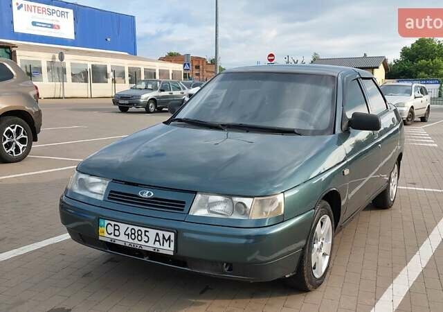 Зеленый ВАЗ 2110, объемом двигателя 1.6 л и пробегом 216 тыс. км за 2650 $, фото 5 на Automoto.ua