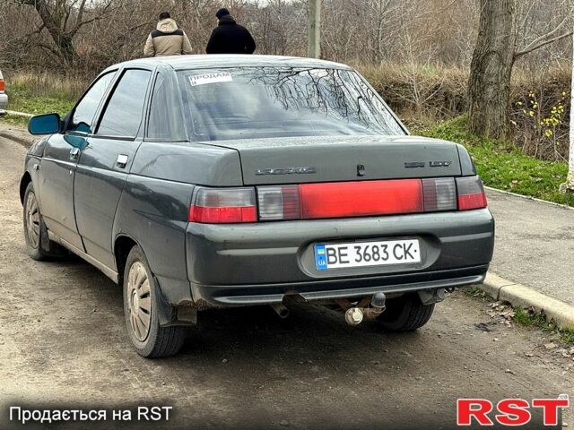 Зеленый ВАЗ 2110, объемом двигателя 1.6 л и пробегом 170 тыс. км за 1750 $, фото 3 на Automoto.ua