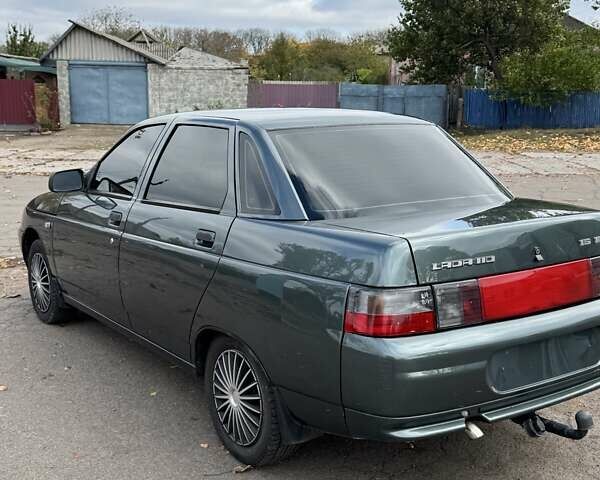 Зеленый ВАЗ 2110, объемом двигателя 1.6 л и пробегом 111 тыс. км за 2980 $, фото 4 на Automoto.ua