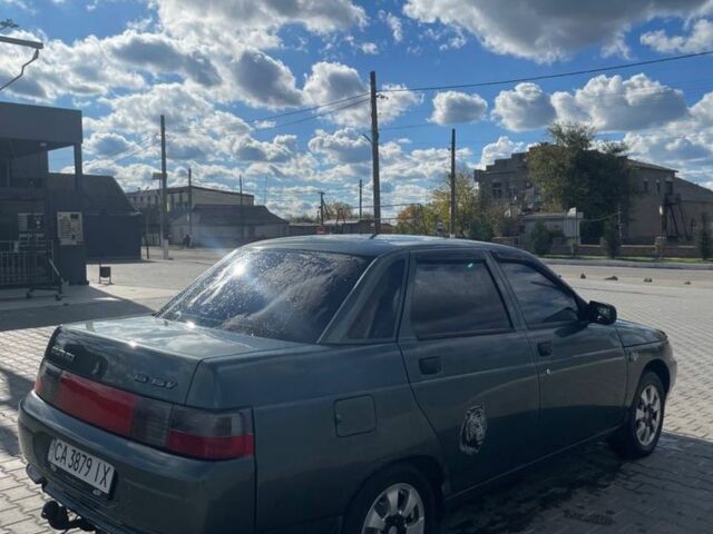 Зеленый ВАЗ 2110, объемом двигателя 1.6 л и пробегом 250 тыс. км за 1600 $, фото 4 на Automoto.ua