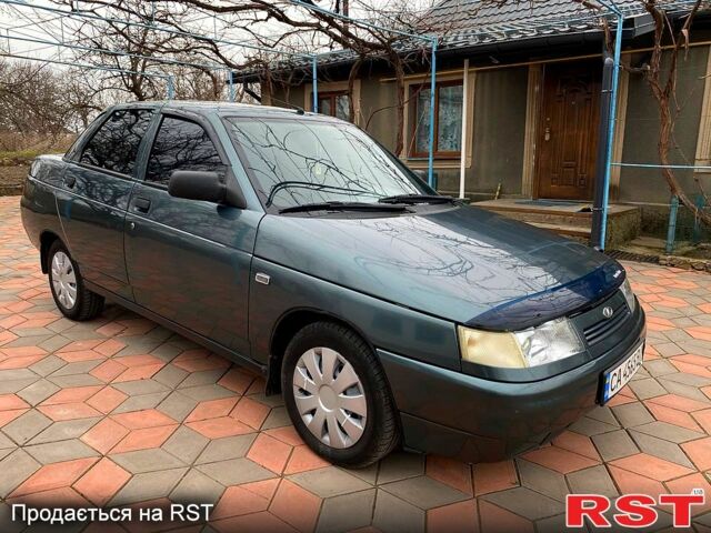 Зеленый ВАЗ 2110, объемом двигателя 1.6 л и пробегом 170 тыс. км за 3000 $, фото 2 на Automoto.ua