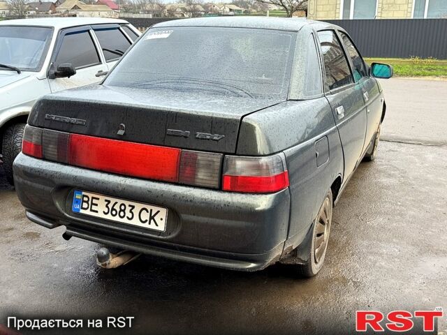 Зеленый ВАЗ 2110, объемом двигателя 1.6 л и пробегом 170 тыс. км за 1750 $, фото 7 на Automoto.ua