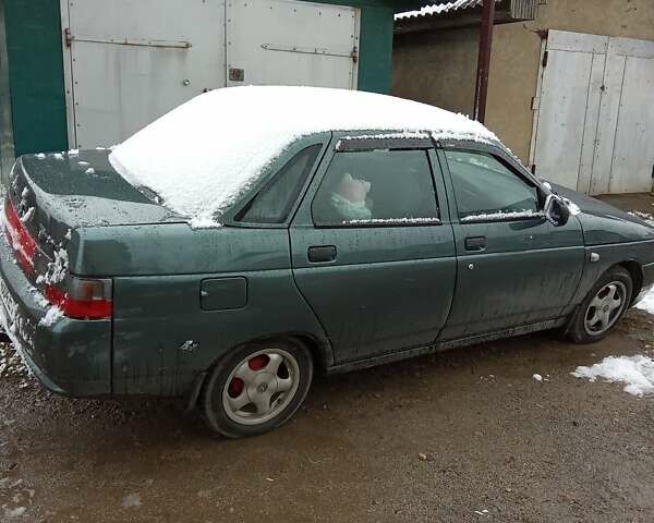 Зеленый ВАЗ 2110, объемом двигателя 1.6 л и пробегом 123 тыс. км за 2300 $, фото 3 на Automoto.ua