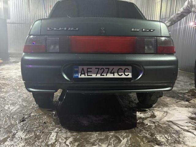 Зеленый ВАЗ 2110, объемом двигателя 1.6 л и пробегом 180 тыс. км за 2100 $, фото 11 на Automoto.ua