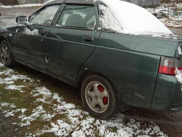 Зеленый ВАЗ 2110, объемом двигателя 1.6 л и пробегом 123 тыс. км за 2300 $, фото 2 на Automoto.ua