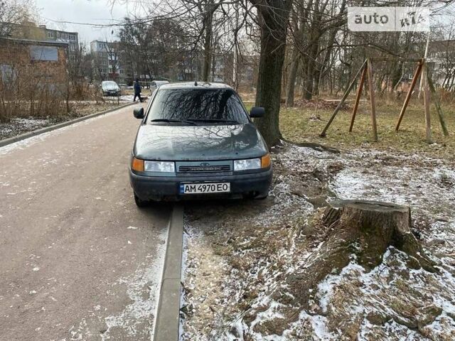 Зеленый ВАЗ 2110, объемом двигателя 1.6 л и пробегом 240 тыс. км за 1499 $, фото 3 на Automoto.ua