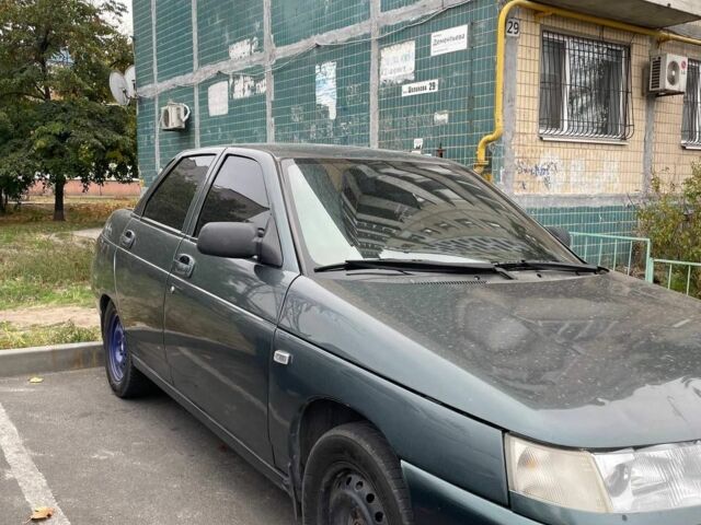 Зелений ВАЗ 2110, об'ємом двигуна 1.6 л та пробігом 216 тис. км за 1200 $, фото 1 на Automoto.ua