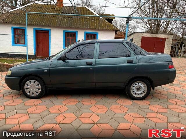 Зеленый ВАЗ 2110, объемом двигателя 1.6 л и пробегом 170 тыс. км за 3000 $, фото 4 на Automoto.ua