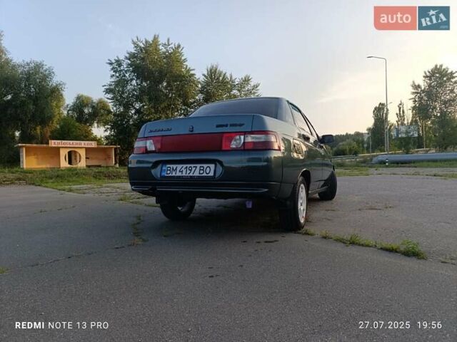 Зеленый ВАЗ 2110, объемом двигателя 1.6 л и пробегом 161 тыс. км за 2800 $, фото 1 на Automoto.ua
