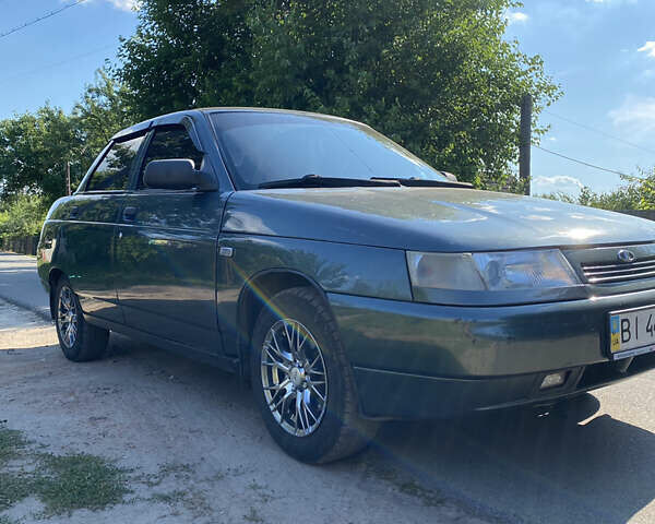 Зелений ВАЗ 2110, об'ємом двигуна 1.6 л та пробігом 250 тис. км за 3000 $, фото 1 на Automoto.ua