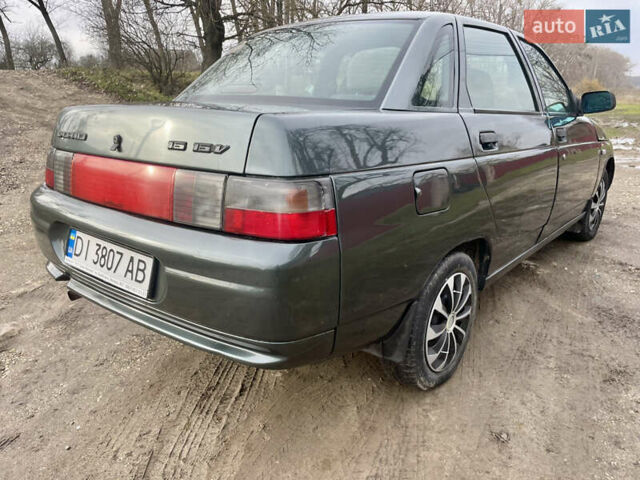 Зеленый ВАЗ 2110, объемом двигателя 1.6 л и пробегом 151 тыс. км за 2050 $, фото 2 на Automoto.ua