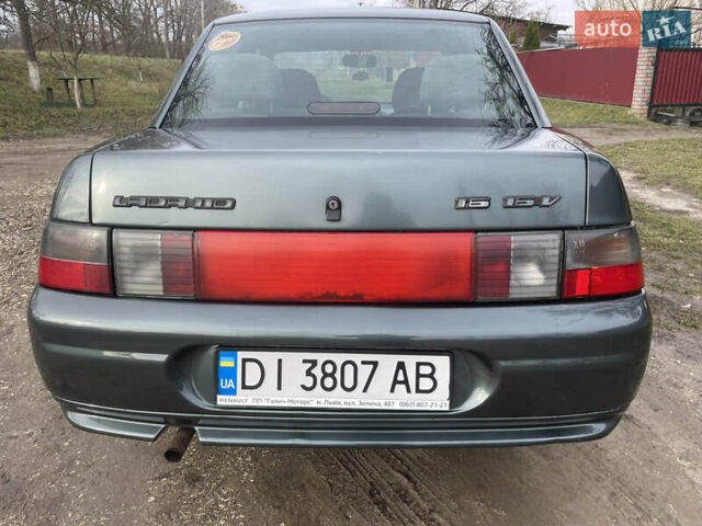 Зеленый ВАЗ 2110, объемом двигателя 1.6 л и пробегом 151 тыс. км за 2050 $, фото 3 на Automoto.ua