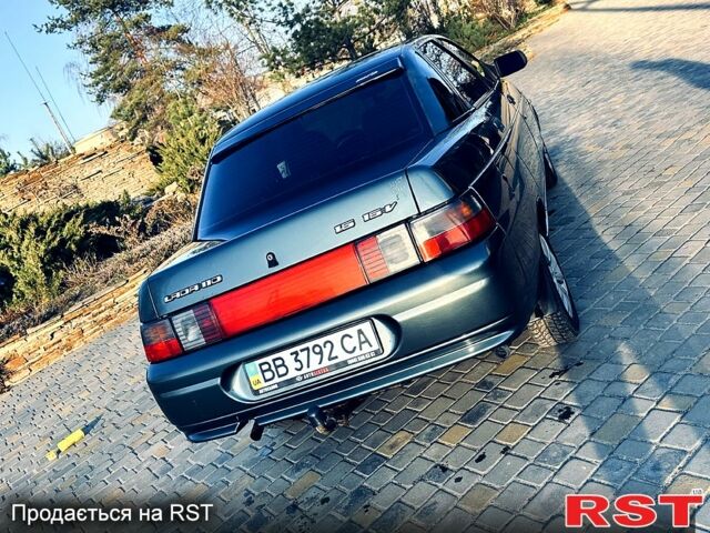 Зеленый ВАЗ 2110, объемом двигателя 1.6 л и пробегом 196 тыс. км за 2999 $, фото 4 на Automoto.ua