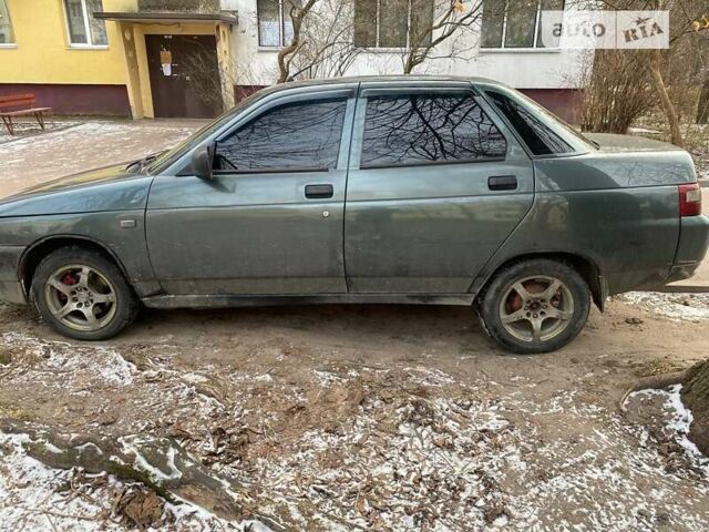 Зеленый ВАЗ 2110, объемом двигателя 1.6 л и пробегом 240 тыс. км за 1499 $, фото 2 на Automoto.ua