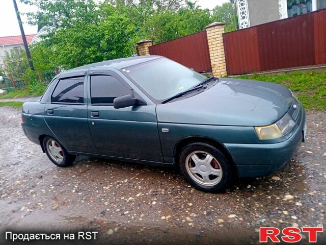 Зеленый ВАЗ 2110, объемом двигателя 1.6 л и пробегом 200 тыс. км за 2200 $, фото 4 на Automoto.ua
