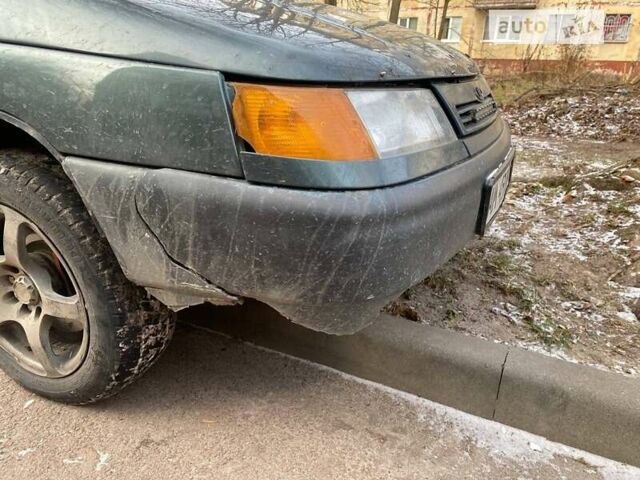 Зеленый ВАЗ 2110, объемом двигателя 1.6 л и пробегом 240 тыс. км за 1499 $, фото 1 на Automoto.ua