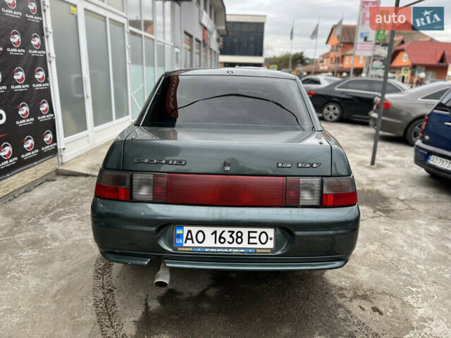 Зелений ВАЗ 2110, об'ємом двигуна 1.6 л та пробігом 100 тис. км за 1400 $, фото 5 на Automoto.ua