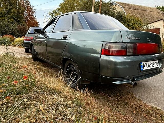 Зелений ВАЗ 2110, об'ємом двигуна 1.6 л та пробігом 248 тис. км за 1900 $, фото 2 на Automoto.ua