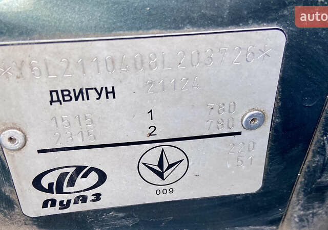 Зеленый ВАЗ 2110, объемом двигателя 1.6 л и пробегом 141 тыс. км за 3000 $, фото 14 на Automoto.ua