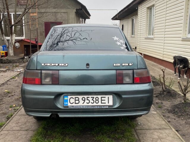 Зеленый ВАЗ 2110, объемом двигателя 1.6 л и пробегом 150 тыс. км за 1700 $, фото 2 на Automoto.ua