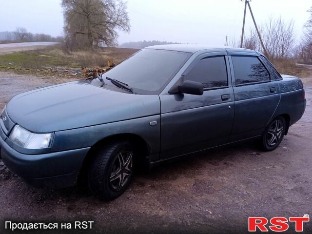 Зеленый ВАЗ 2110, объемом двигателя 1.6 л и пробегом 190 тыс. км за 2250 $, фото 1 на Automoto.ua