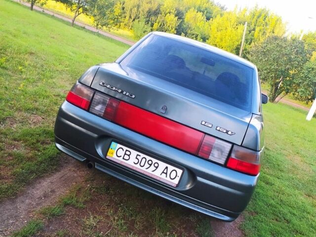 Зелений ВАЗ 2110, об'ємом двигуна 1.6 л та пробігом 156 тис. км за 2800 $, фото 2 на Automoto.ua