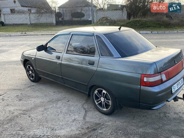 Зеленый ВАЗ 2110, объемом двигателя 1.6 л и пробегом 170 тыс. км за 2150 $, фото 1 на Automoto.ua