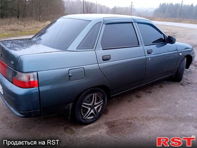 Зеленый ВАЗ 2110, объемом двигателя 1.6 л и пробегом 190 тыс. км за 2250 $, фото 4 на Automoto.ua