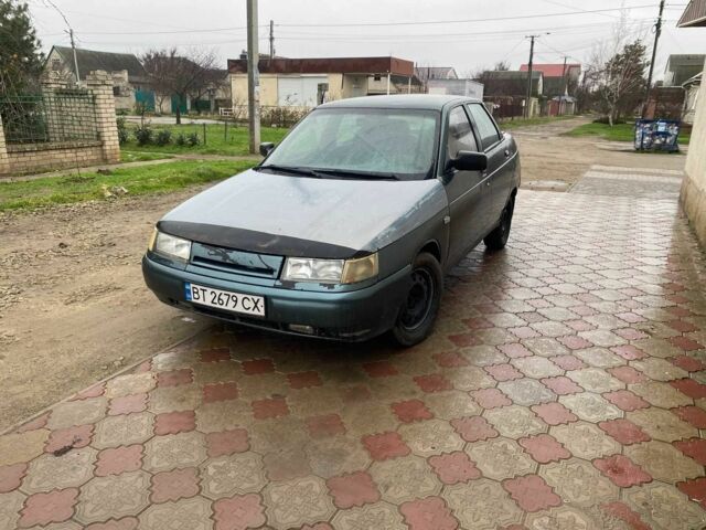 Зеленый ВАЗ 2110, объемом двигателя 1.6 л и пробегом 95 тыс. км за 1100 $, фото 1 на Automoto.ua