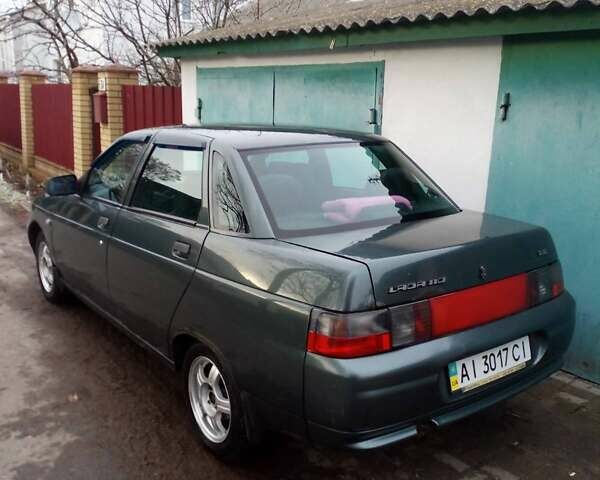 Зеленый ВАЗ 2110, объемом двигателя 1.6 л и пробегом 158 тыс. км за 1700 $, фото 2 на Automoto.ua
