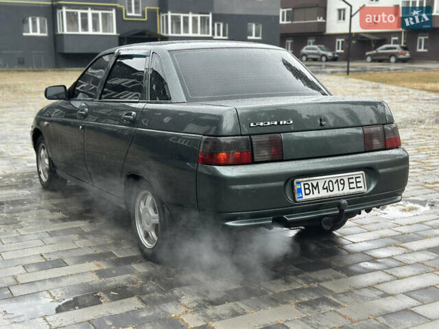 Зеленый ВАЗ 2110, объемом двигателя 1.6 л и пробегом 160 тыс. км за 2350 $, фото 3 на Automoto.ua