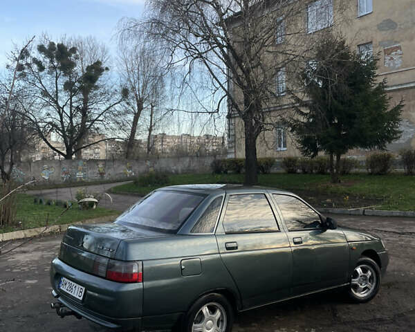 Зелений ВАЗ 2110, об'ємом двигуна 1.6 л та пробігом 165 тис. км за 2300 $, фото 12 на Automoto.ua