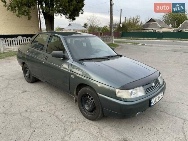 Зеленый ВАЗ 2110, объемом двигателя 1.6 л и пробегом 114 тыс. км за 2350 $, фото 6 на Automoto.ua