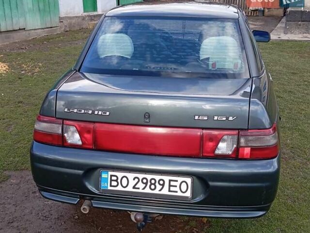 ВАЗ 2110 2010 у Бережанах на Automoto.ua Зелений ВАЗ 2110, об'ємом двигуна 1.6 л та пробігом 41 тис. км за 2300 $, фото 3 на Automoto.ua