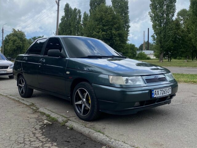 Зелений ВАЗ 2110, об'ємом двигуна 1.6 л та пробігом 92 тис. км за 3500 $, фото 2 на Automoto.ua