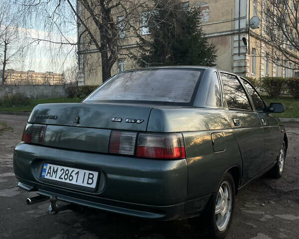 Зелений ВАЗ 2110, об'ємом двигуна 1.6 л та пробігом 165 тис. км за 2300 $, фото 6 на Automoto.ua