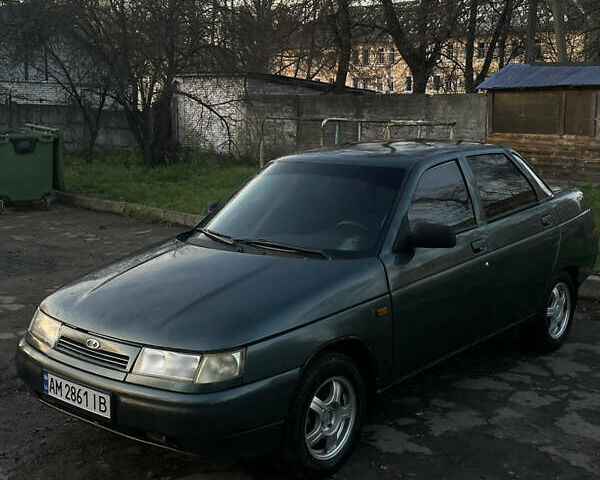 Зелений ВАЗ 2110, об'ємом двигуна 1.6 л та пробігом 165 тис. км за 2300 $, фото 2 на Automoto.ua