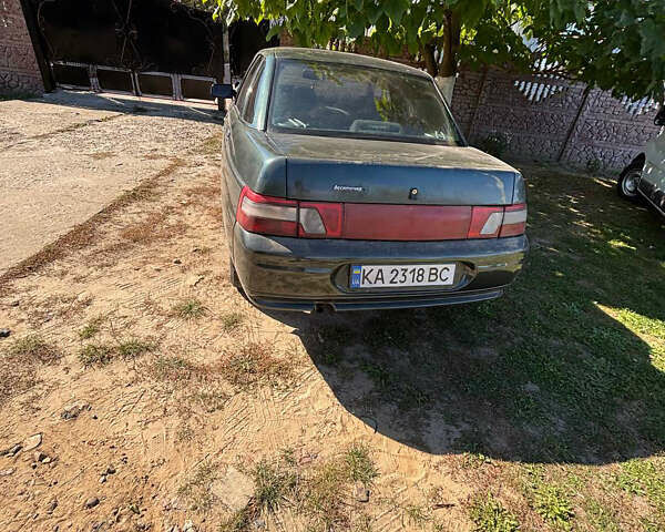 Зеленый ВАЗ 2110, объемом двигателя 1.6 л и пробегом 247 тыс. км за 2700 $, фото 2 на Automoto.ua