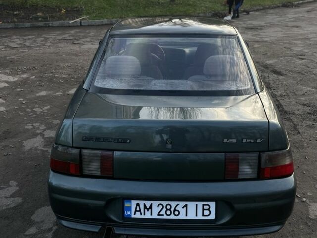 Зелений ВАЗ 2110, об'ємом двигуна 1.6 л та пробігом 165 тис. км за 2200 $, фото 5 на Automoto.ua