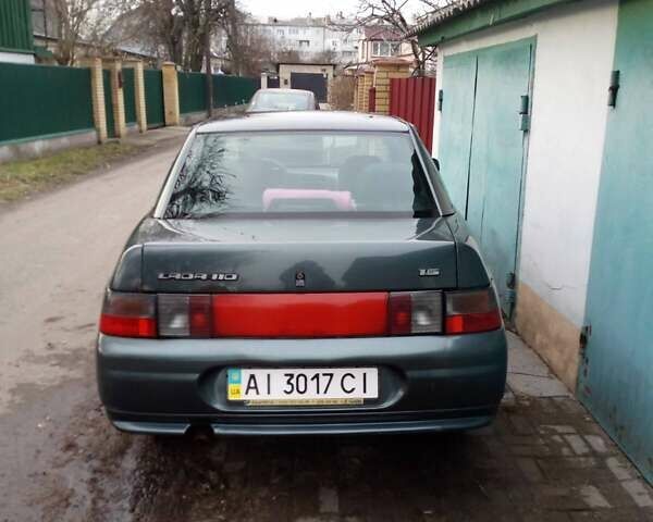 Зеленый ВАЗ 2110, объемом двигателя 1.6 л и пробегом 158 тыс. км за 1700 $, фото 3 на Automoto.ua