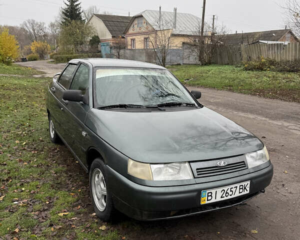 Зеленый ВАЗ 2110, объемом двигателя 1.6 л и пробегом 220 тыс. км за 2500 $, фото 2 на Automoto.ua