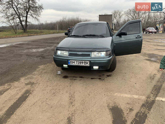 Зеленый ВАЗ 2110, объемом двигателя 1.6 л и пробегом 213 тыс. км за 2750 $, фото 2 на Automoto.ua