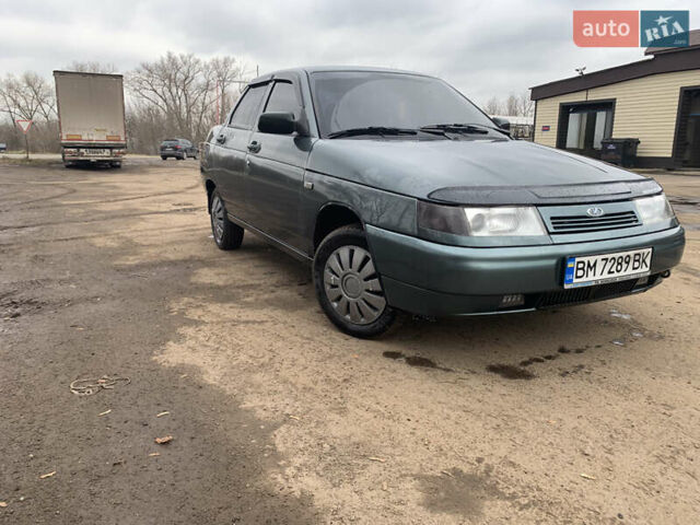 Зеленый ВАЗ 2110, объемом двигателя 1.6 л и пробегом 213 тыс. км за 2750 $, фото 6 на Automoto.ua