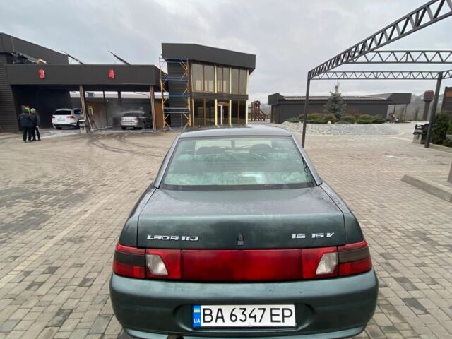 Зелений ВАЗ 2110, об'ємом двигуна 1.6 л та пробігом 177 тис. км за 2100 $, фото 1 на Automoto.ua