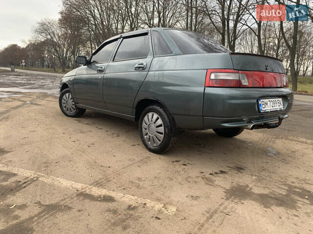 Зеленый ВАЗ 2110, объемом двигателя 1.6 л и пробегом 213 тыс. км за 2750 $, фото 2 на Automoto.ua