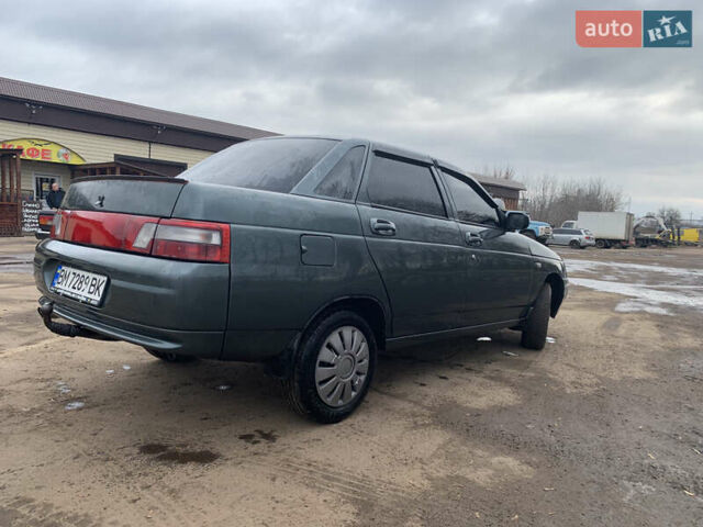 Зеленый ВАЗ 2110, объемом двигателя 1.6 л и пробегом 213 тыс. км за 2750 $, фото 4 на Automoto.ua