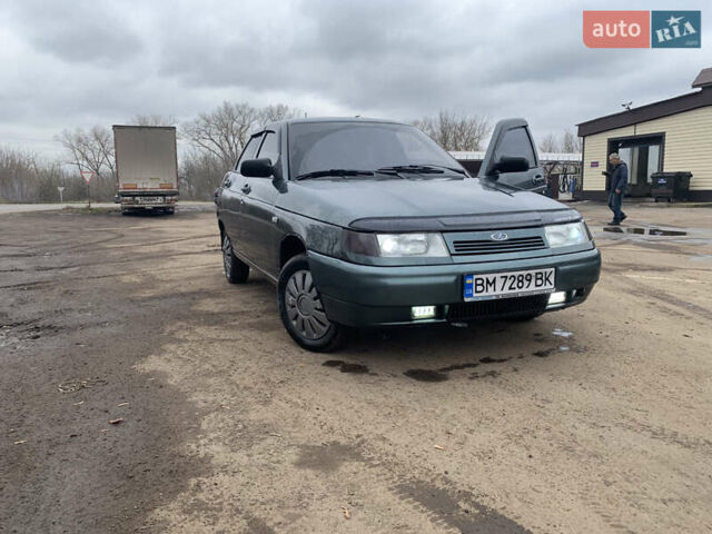 Зеленый ВАЗ 2110, объемом двигателя 1.6 л и пробегом 213 тыс. км за 2750 $, фото 8 на Automoto.ua