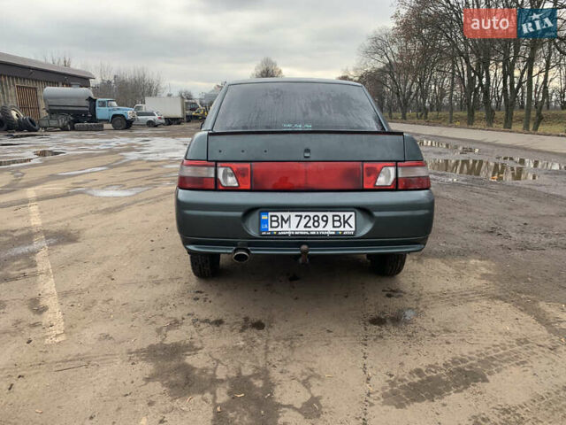 Зеленый ВАЗ 2110, объемом двигателя 1.6 л и пробегом 213 тыс. км за 2750 $, фото 3 на Automoto.ua