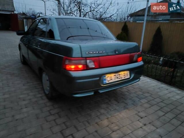 Зеленый ВАЗ 2110, объемом двигателя 1.6 л и пробегом 167 тыс. км за 2750 $, фото 6 на Automoto.ua